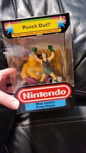 RARE! 1988 NES Nintendo PUNCH-OUT Trophy Toy figure Little Mac vs KING HIPPO NIB - Picture 1 of 7