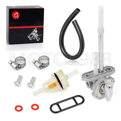 Gas Tank Fuel Valve Petcock Assy 8mm For YAMAHA Banshee 350 YFZ350 1987 - 2006 - Image 1 of 4