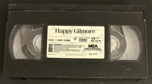 Happy Gilmore Comedy VHS Tape Movie Adam Sandler (MCA 1996 Used) - Picture 1 of 6