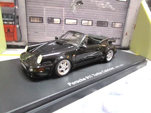 PORSCHE 911 964 Turbo Cabriolet Cabrio 1993 nero black Avenue autoult 1:43 - Foto 1 di 6