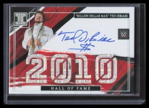 2022 Panini Impeccable HOF Signatures Million Dollar Man Ted DiBiase Auto 7/10 - Picture 1 of 2