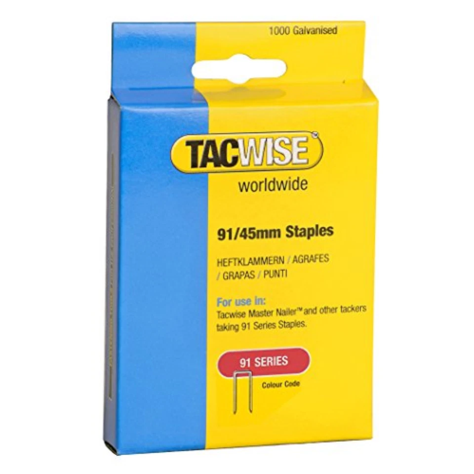 Tacwise 1174 3.8/130mm Chiodi a Bobina Zincati, Argento, 45 mm - Immagine 1 di 1