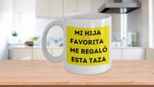 Regalo De Cumpleaños Para Mi Querida Mama - Mi Hija Favorita Me Regaló Esta Taza - Bild 1 von 7