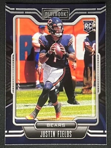 Justin Fields 2021 Panini Playbook Base Rookie RC #108 | Bears - Bild 1 von 2