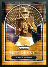 2023 Panini Prizm Draft Picks Orange Pulsar Brilliance RC Bryce Young /49 (JE49)