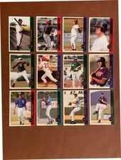 (2,100) RYAN DRESE 1999 Just - Mahoning Valley Scrappers / Indians Baseball LOT
