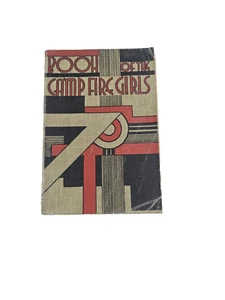 Book of the Camp Fire Girls 1942 4th Printing PB Linen Cover Leadership Camping - Picture 1 of 14