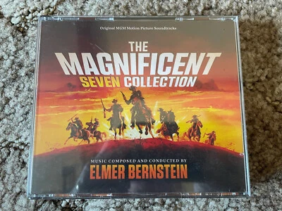 MAGNIFICENT SEVEN COLLECTION Elmer Bernstein all 4 film soundtracks 4cd SEALED - Image 1 of 3