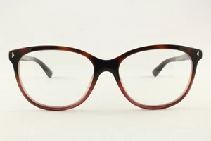 Authentic Prada VPR 14R TWC-1O1 54mm Red Havana Cat Eye Glasses Frames Italy - Picture 1 of 5