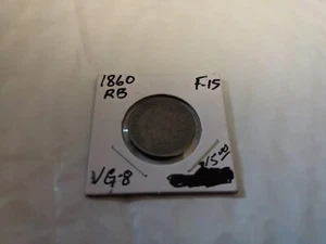 1860 (Round Bust) Indian Head Cent | GOOD - Picture 1 of 12