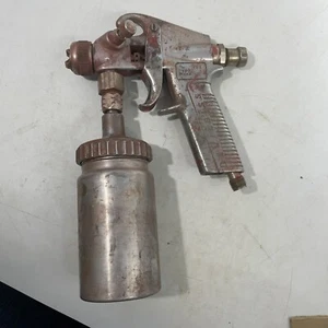 Vintage Devilbiss Type TGA Series 502 Spray Gun W/cup DeV 06 Moves Freely - Foto 1 di 9