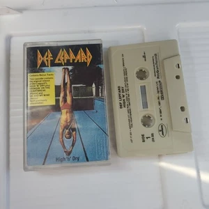Def Leppard - High 'N' Dry Cassette Tape 1984 Vintage Metal - Picture 1 of 5
