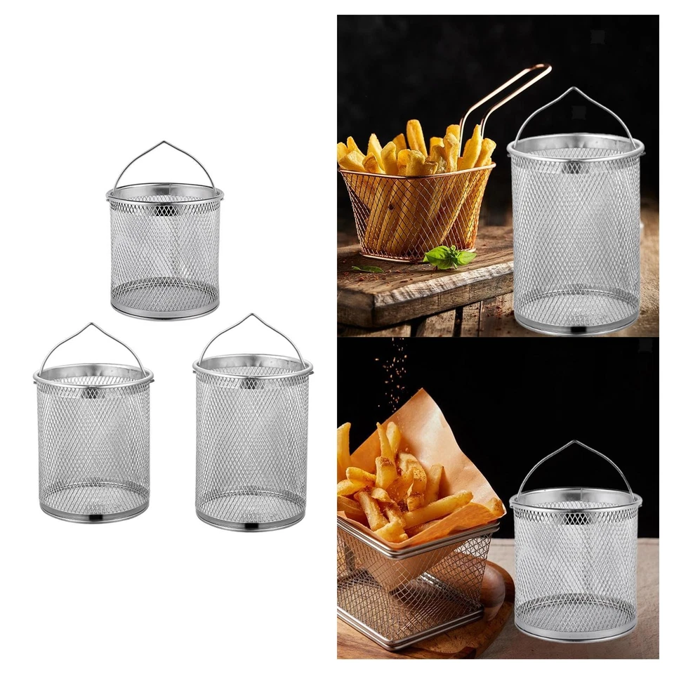 Frittierkorb Sieb Nudelsieb Multifunktional Öl Topf Korb - Bild 1 von 1