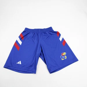 Kansas Jayhawks adidas Game Shorts Men's Blue Used - Picture 1 of 7