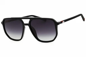 FILA SFI312 Z42P Sunglasses Black Frame Polar Grey Gradient Lenses 57mm - Picture 1 of 4