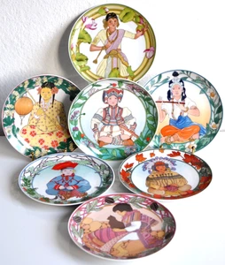 Villeroy & Boch Heinrich Unicef Wandteller Kinder der Welt Nr 4 5 6 7 9 10 12 - Picture 1 of 23