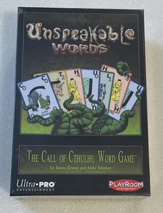 Unaussprechliche Worte: Der Ruf von Cthulhu Wortspiel von Playroom versiegelt - Bild 1 von 6