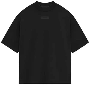 Fear of God Essentials Crewneck T-Shirt II "Jet Black" - Bild 1 von 3