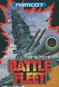 Famicom software Battle Fleet (condition: plastic case missing)