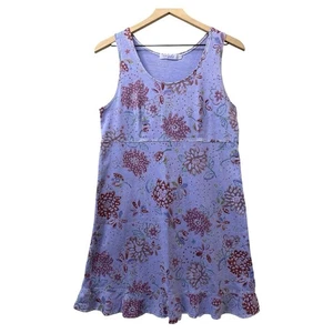 Fresh Produce Tank Kleid Gr. S Blumen Sunwashed Y2K Strand Urlaub Freizeit - Bild 1 von 9