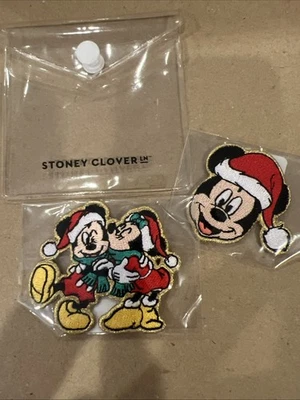 New Stoney Clover Disney Christmas Patch Lot of 2 - Image 1 of 4