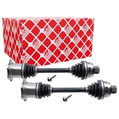 FEBI Antriebswelle Satz L+R Vorne für AUDI A4 B8 A5 8T3 8F7 8TA - Bild 1 von 4
