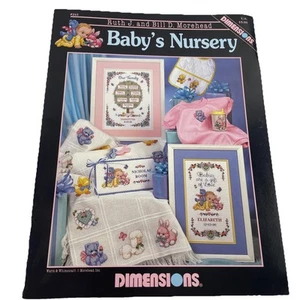 BABY'S NURSERY--9 Designs--Family Tree-Birth Record-Counted Cross Stitch Pattern - Picture 1 of 2