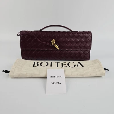 Bolso de Mano Bottega Veneta Andiamo $3500 Barolo Rojo Nuevo y Auténtico Foto 1 de 4