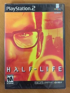 NUOVO sigillato HALF-LIFE Playstation 2 PS2 Valve HANGTAB Tab HALFLIFE Box Protector - Foto 1 di 6