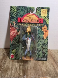 Neu Vintage Der König der Löwen Rafiki & Baby Simba Figuren Mattel Sammlerstück Disney - Bild 1 von 2