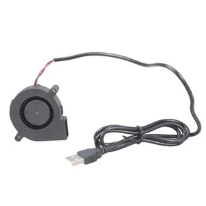 Low Noise 50mm 5V USB Cooling Fan 4300RPM Blower Fan For 3D Printer PC Repairs - Afbeelding 1 van 8