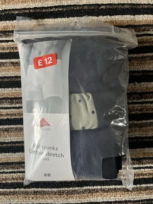 Pack de 3 calzoncillos boxer H&M grandes para hombre[MULTICOLOR][TOTALMENTE NUEVOS] Foto 1 de 2