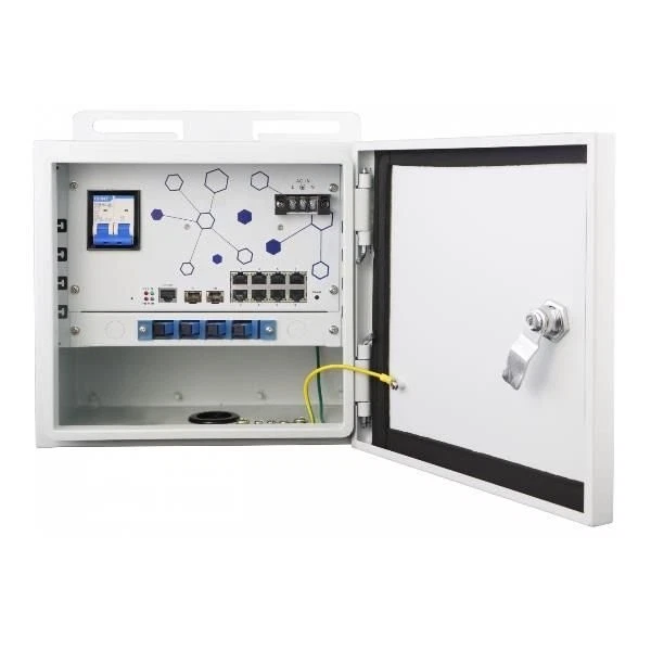 LEVELONE Switch OSW-1061 - INDUSTRIALE 10-Porte L2 Managed Gigabit PoE 185W, (8x - Immagine 1 di 1