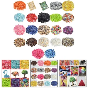 Randomly Shipped Resin Buttons Collection for Wedding Parties 13cm Round - Picture 1 of 28