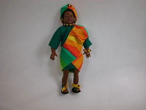 Puppenhaus Miniatur #2206 Puppe 4 Zoll Heidi Ott Körper schwarz Mädchen Teenager Kia - Bild 1 von 3