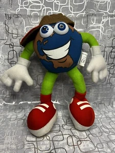 Captain Globie Earth Day Plush 8" Doll Kidznation Globe Stuffed World Toy 1998 - Picture 1 of 12
