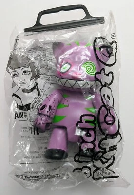 SEALED - Rare Toy2R 8” Angel Devil Cheshire Cat Qee Purple Tower Records Version - Image 1 of 2
