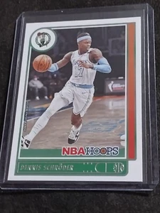 DENNIS SCHRODER Boston Celtics 2021-22 NBA HOOPS Basketball Card #156 - Bild 1 von 2