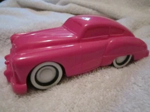 1948 Buick Combiplay Plastic Toy Pink 5" Car Vehicle Alskog Design Sweden - Picture 1 of 6