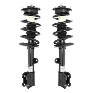 Front Loaded Strut Coil Spring Assem. Pair Fits 2010-2012 Hyundai Santa Fe 10-12 - Picture 1 of 1