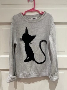 Old Navy Children's Cat Sweater Size M (8) - Picture 1 of 3