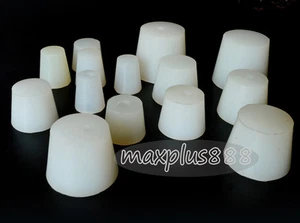 5pcs 1# Food grade solid silicone stopper No holes Non pass For sealing NEW - Picture 1 of 2
