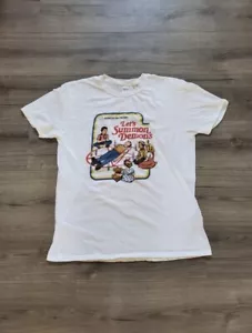 Camiseta Blanca Actividades para Niños Let's Summon Demons Para Hombres Talla M Mediana - Imagen 1 de 3