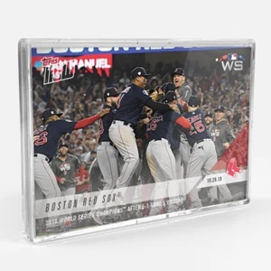 2018 Topps Now Boston Red Sox World Series Champions Paquete de 9 tarjetas (#'s 951-959) - Imagen 1 de 10