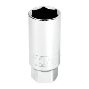 Powerbuilt 3/8 Inch Drive13/16 Inch Spark Plug Socket - 643001 - Picture 1 of 6
