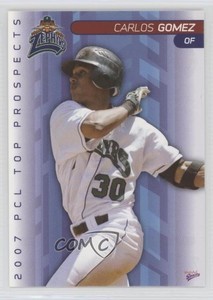 2007 MultiAd Sports Pacific Coast League Top Prospects Carlos Gomez Rookie RC