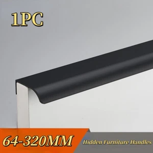 1 pieza Mueble Mango Oculto Largo Gabinete de Cocina Tirador Armario Cajón Perilla Hogar - Imagen 1 de 20