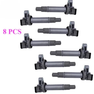 8PCS Denso Ignition Coils For TOYOTA Tundra 90919-02230 673-1303 - Picture 1 of 6