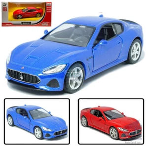 1:36 Maserati Gran Turismo MC Modelo Coche Diecast Vehículo de Juguete Niños Colección de Regalo - Imagen 1 de 14
