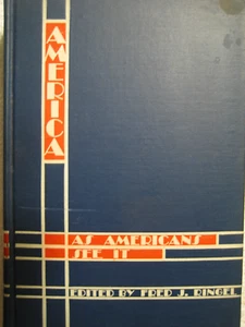 America As Americans See It HC Literary Guild 1932 1st Ed 125 Photos etc Ringel - Picture 1 of 21